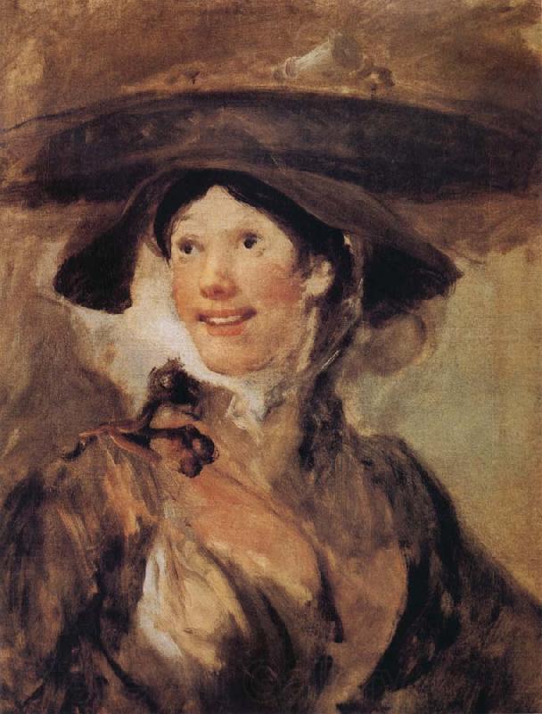 William Hogarth The Shrimp Girl